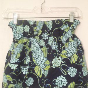 Lilly Pulitzer S (4/5) Skirt Blue/Green Sea life